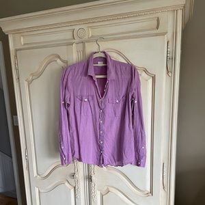 J Crew Perfect Shirt - M